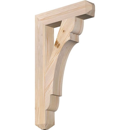 Ekena Millwork Olympic Craftsman Smooth Bracket, Douglas Fir, 3 1/2"W x 18"D x 30"H BKT04X18X30OLY04SDF